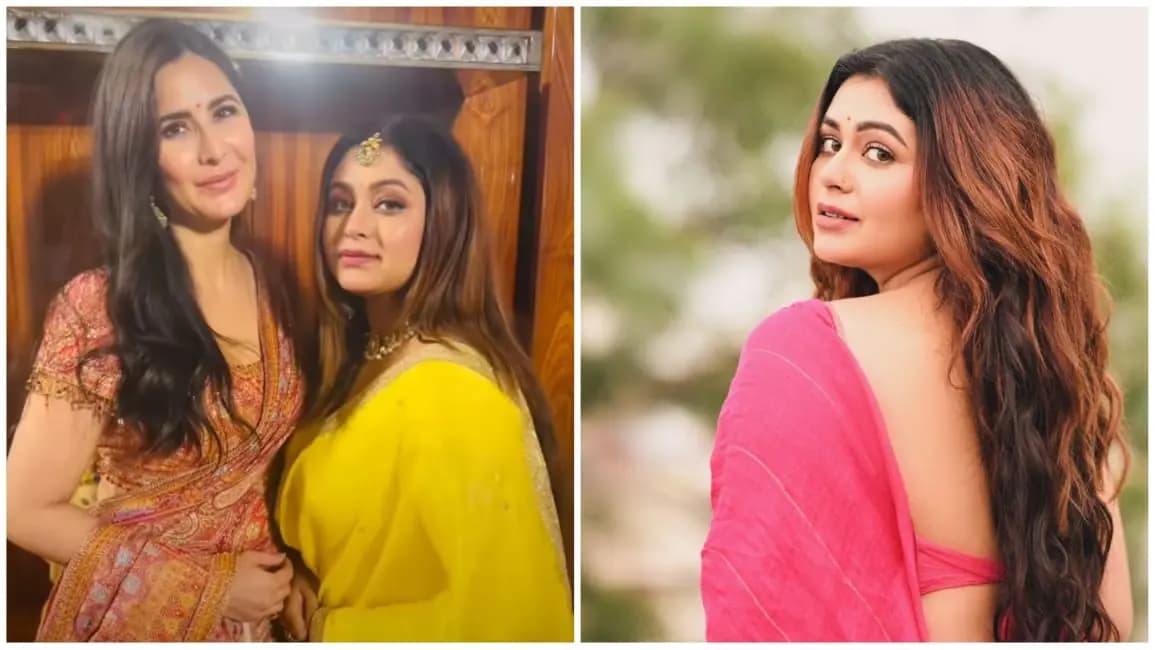 actress ritabhari chakraborty shared a picture on social media with katrina kaif at mumbai ent
