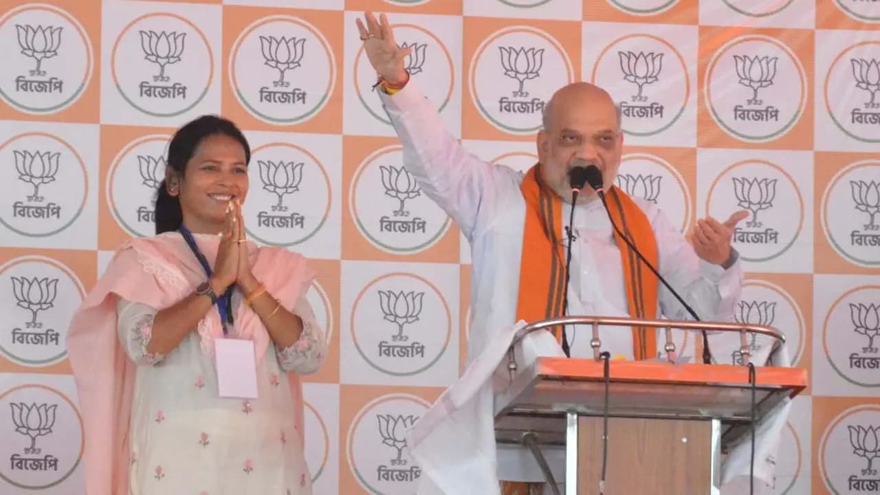 West Bengal Election 2026: Amit Shah Introduces BJP Candidate for Balagarh by the Wrong Name at Campaign Rally