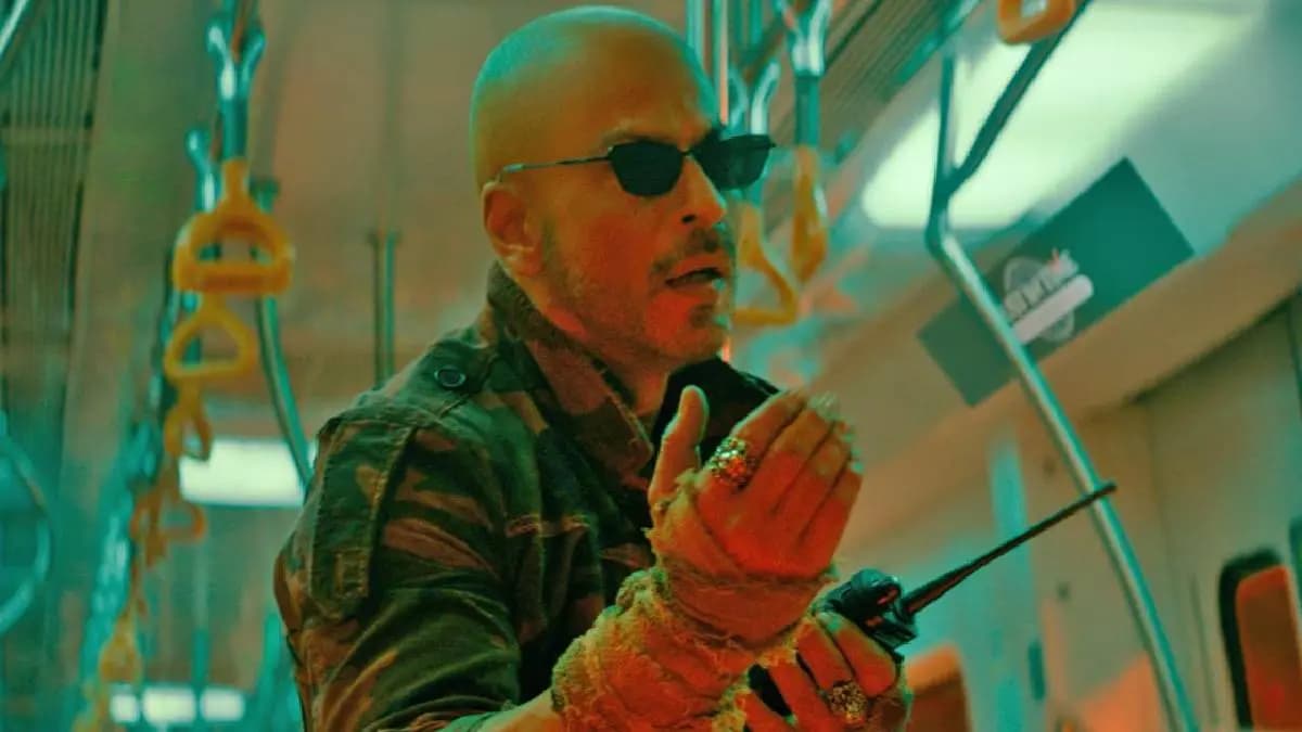 Shah Rukh Khan s iconic bald look in Jawan was not part of the original plan reveals makeup artist Preetisheel Singh D Souza details inside ENT