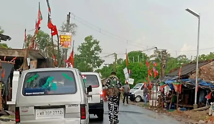 Situation of Nandigram before parliament election