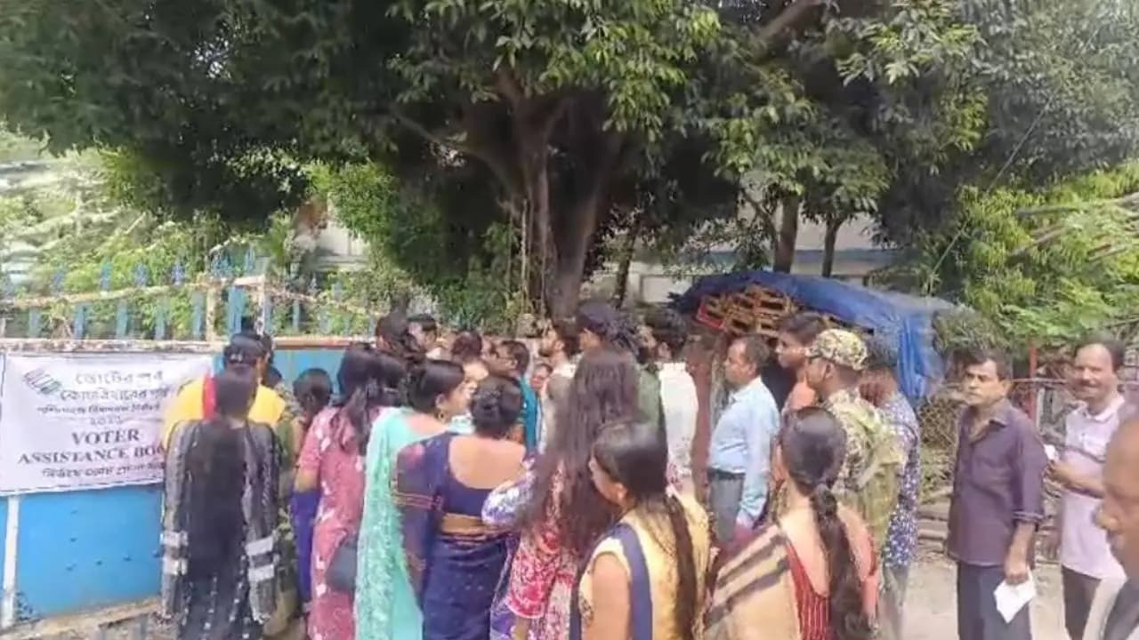 Allegations of covering up Nishith Pramanik name in EVM tension in Mathabhanga