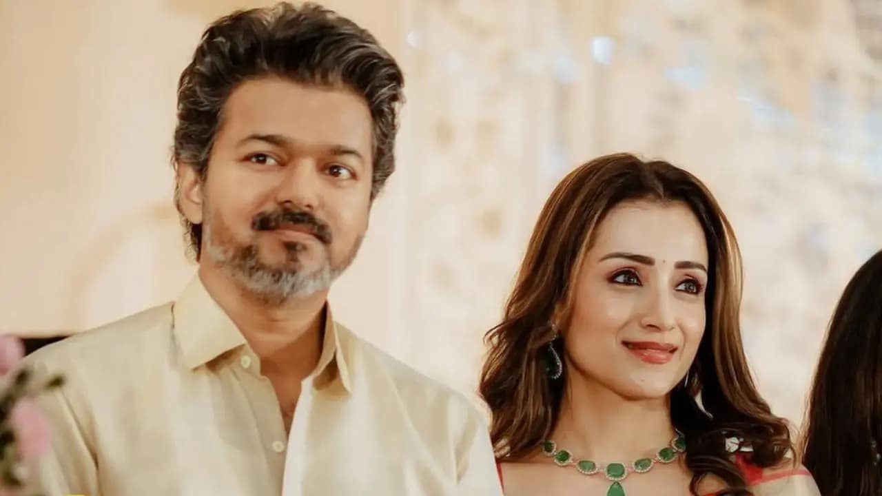 Trisha Krishnan s viral Instagram post on polling day hints support for Vijay s TVK