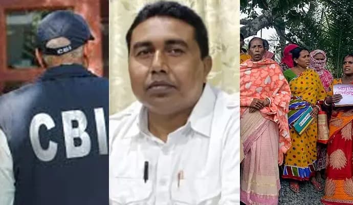 cbi again raids in sandeshkhali