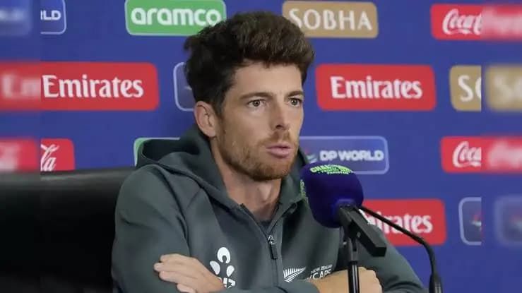 Mitchell Santner confident about good show against India in Champions Trophy final,
