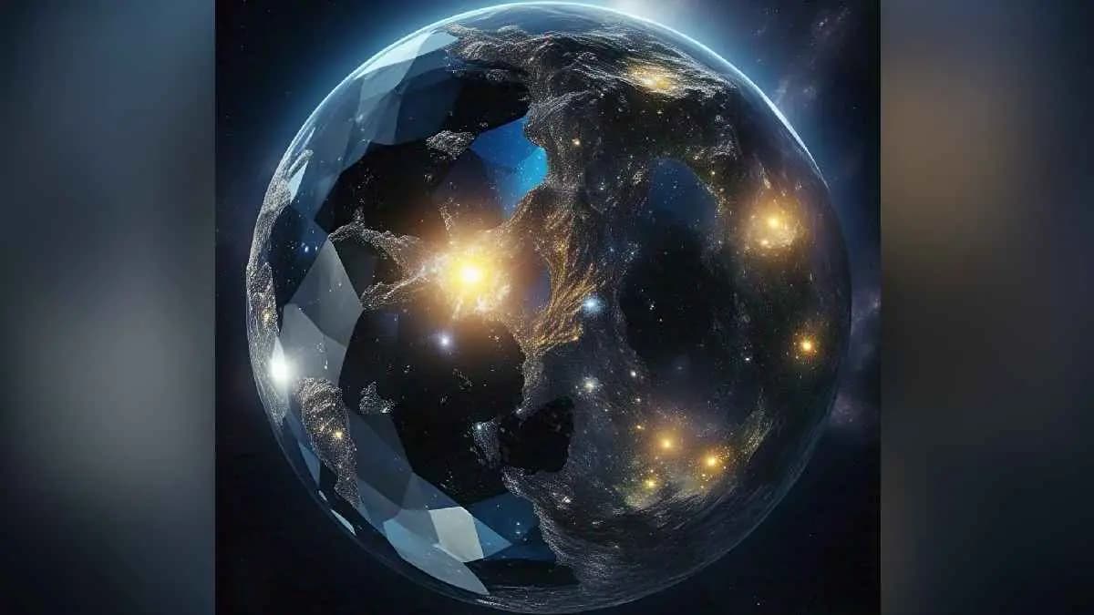 NASA has found a Super Earth in space that is glow like a Diamond   