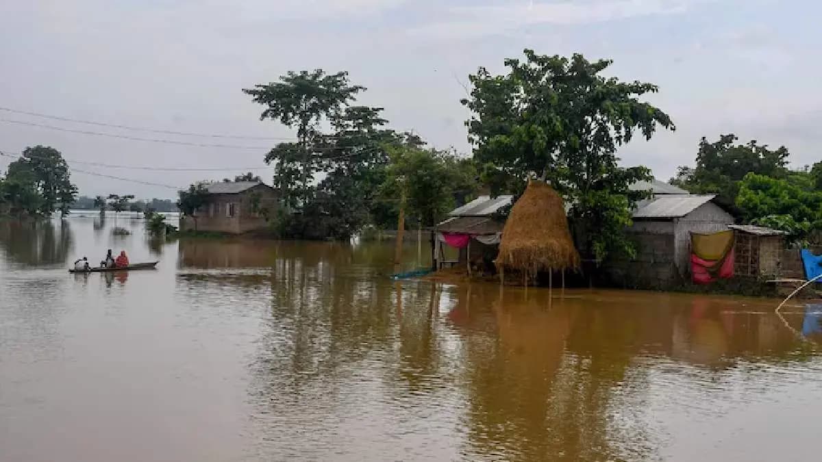 IMD Weather Update 36 dead and over 5.5 lakh affected as heavy rain continues to lash Northeast