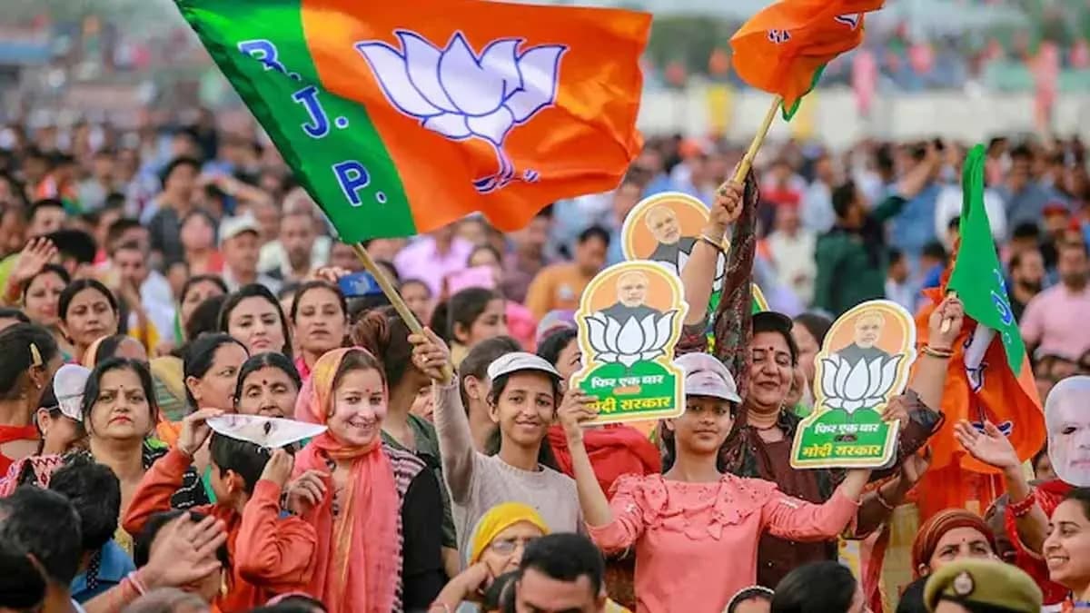 BJP Heads For Big Win In Haryana Thriller Leaders Meet For 3rd Term Preps