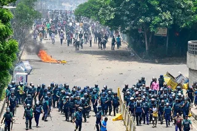 Curfew issued in bangladesh amid student protests gnr