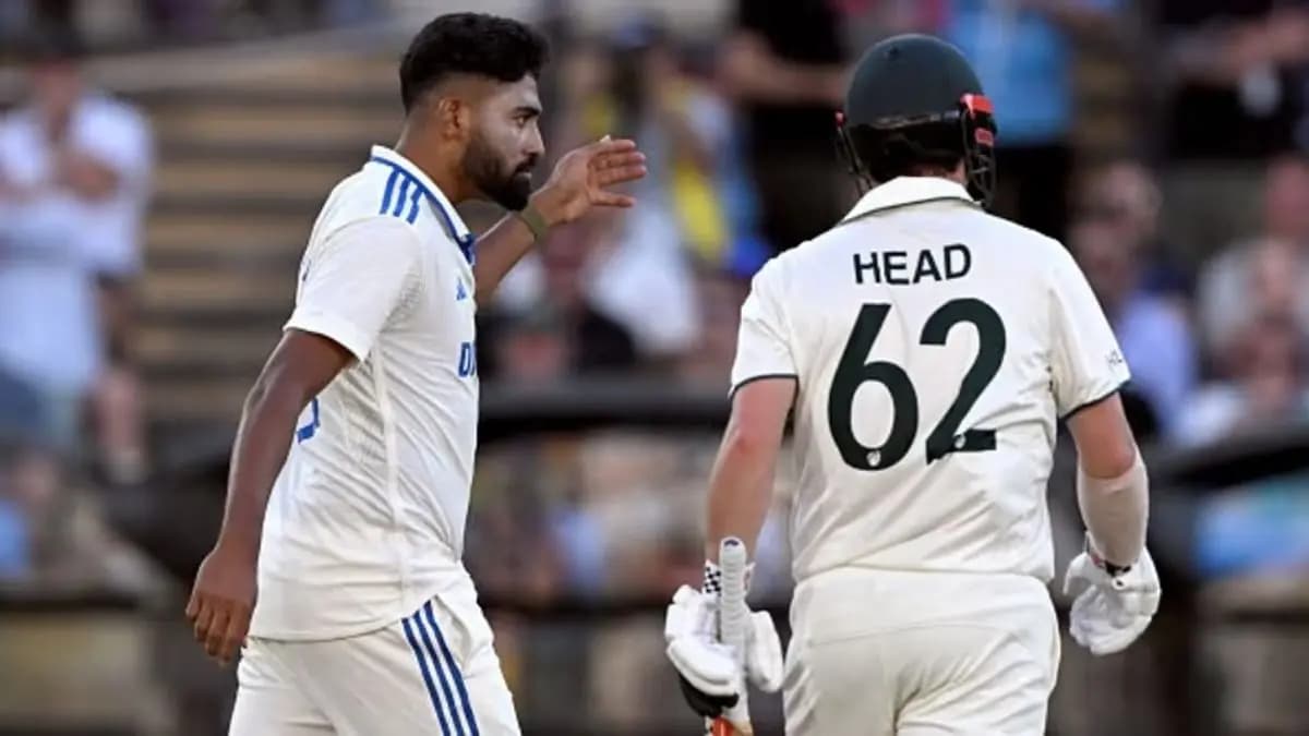  Former Australian captain Michael Clarke criticised Mohammed Siraj spt 