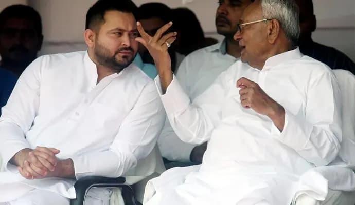 As NDA, INDIA Plan Next Move, Nitish Kumar, Tejashwi Yadav On Same Flight