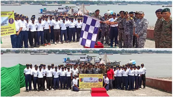 NCC Naval Sailing Expedition 2024 commenced on Sunday
