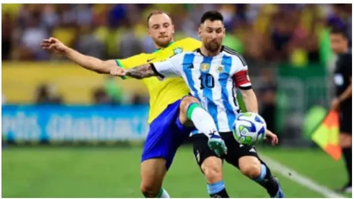 argentina beat brazil by one goal to nil