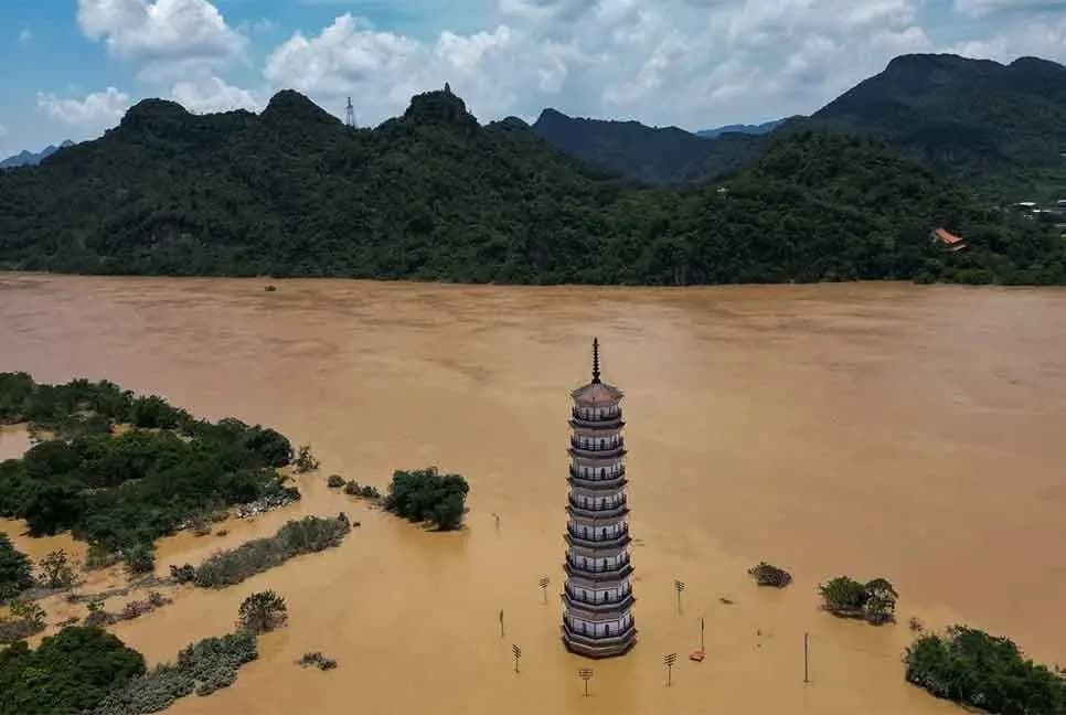 Millions at risk of floods in China