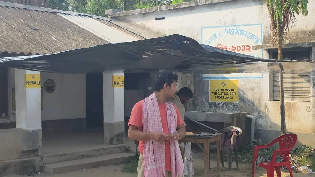 Bengal Election 2026: After the death of a voter suspecting due to heat stroke adminstration arranged tarpaulin in Patashpur of East Midnapore