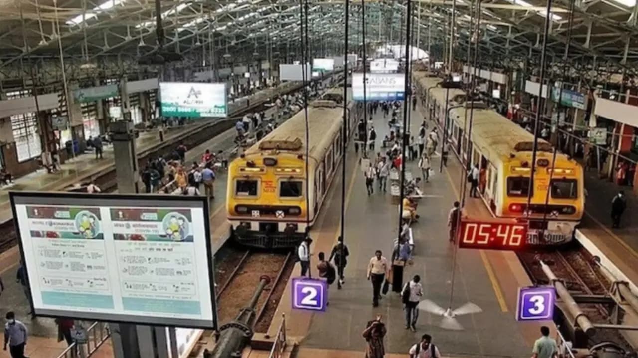 Mumbai local train runs over 3 railway employees