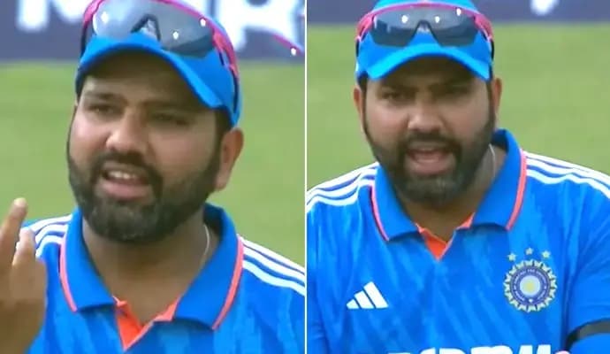 Rohit Sharmas Reaction During 1st ODI vs Sri Lanka spt