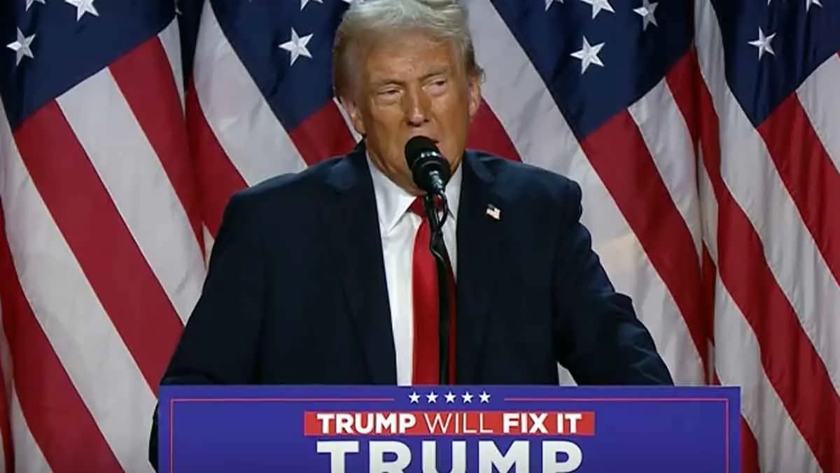 Trump claims victory in presidential polls gnr