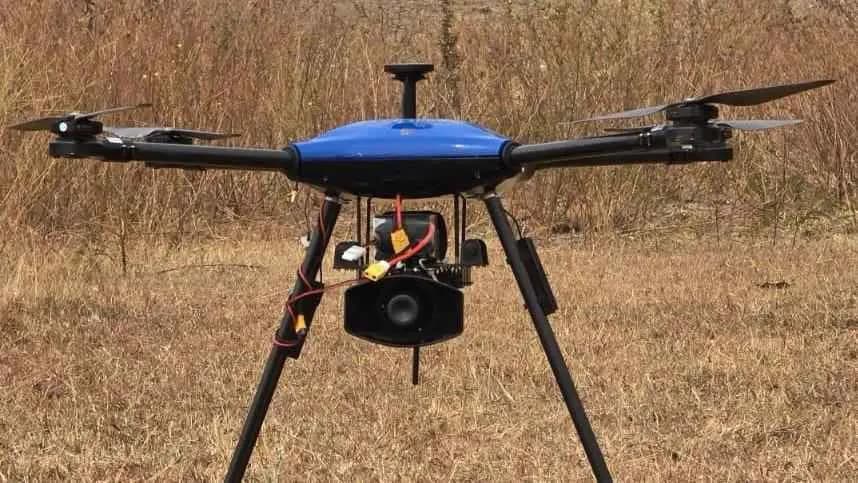 Two special drones are included in West Bengal Police