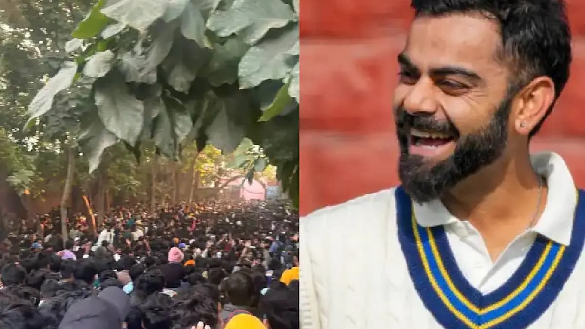 Virat Kohli Shatters Expectations, Forces New Stand To Be Opened In Ranji Trophy Game spt