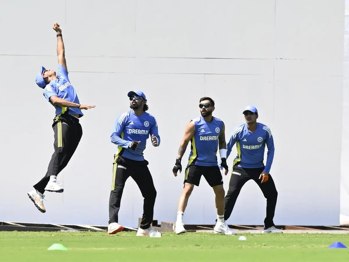 Rohit Sharma And Co Sweat It Out In Third Training Session In Chennai spt