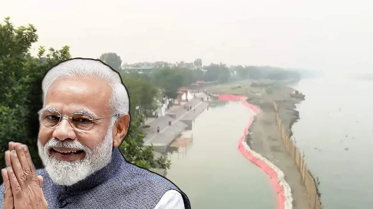 Massive controversy erupts after separate pond is created near toxic Yamuna River for Modi in Chatt Puja