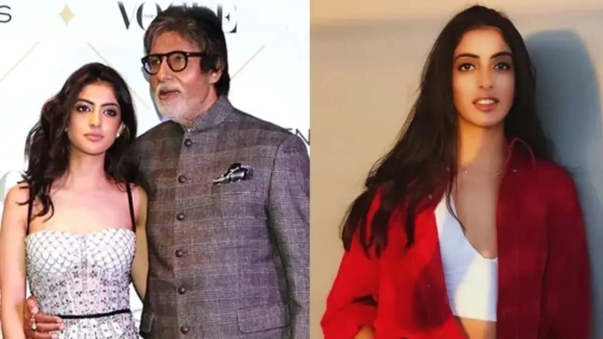 Amitabh Bachchan s granddaughter Navya Nanda reveals why she never considered acting