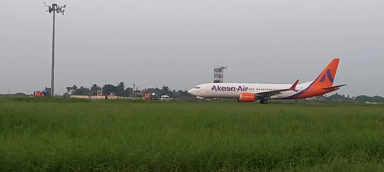 Hoax Bomb Threat atKolkata Bound Akasa Airlines Flight QC1563_gnr