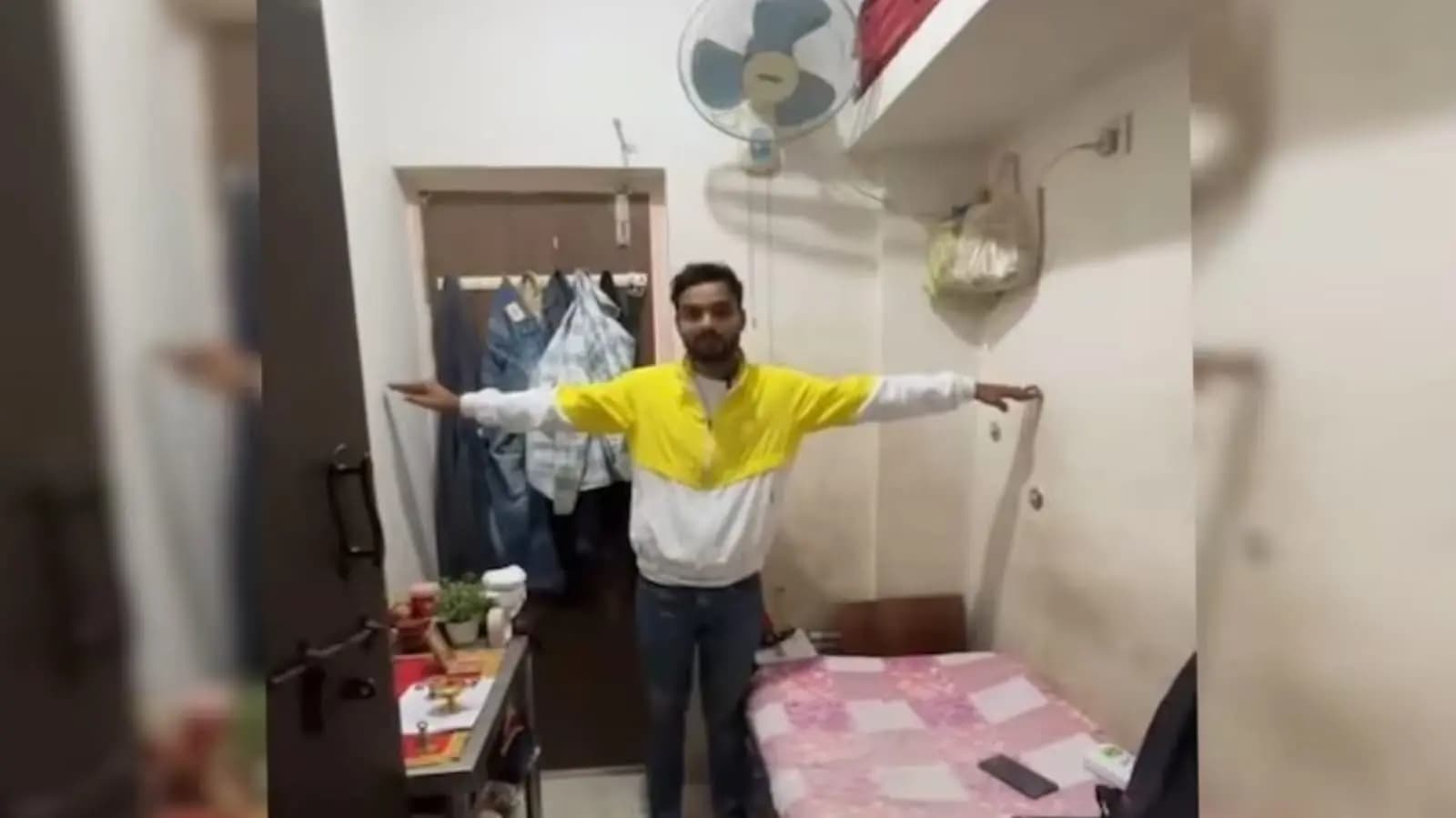 video of bengalurus ridiculously small flat in bengaluru shocks internet viral_gnr