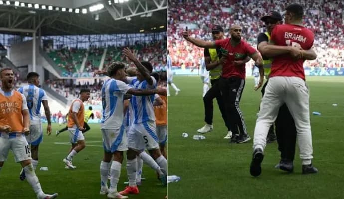 Argentina lose 1-2 to Morocco as chaos reigns supreme spt