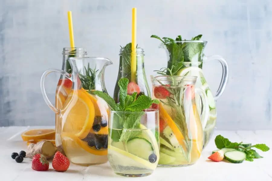 these 5 detox water can help to loose weight before durga puja 2024 lif