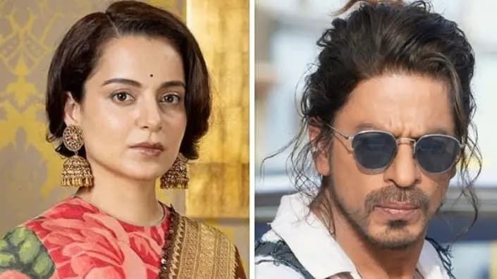 kangana ranaut said her bollywood journey was more difficult than shah rukh khan ent
