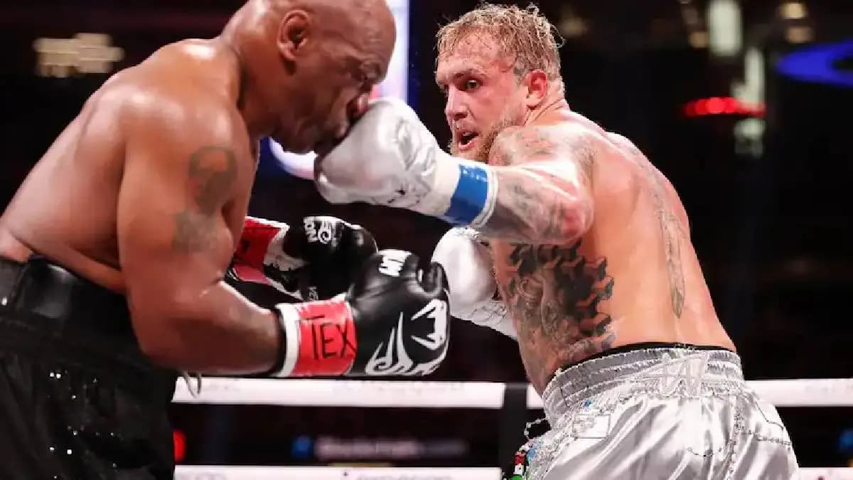 Jake Paul Beats Mike Tyson In 2024's Biggest Boxing Match spt