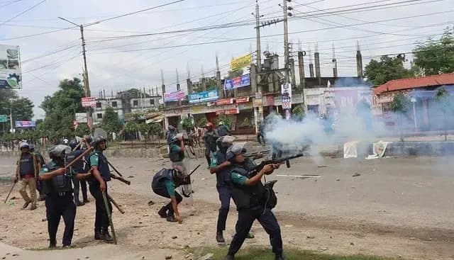 clash in Rangpur demanding government job quota reform, 1 student dead gnr