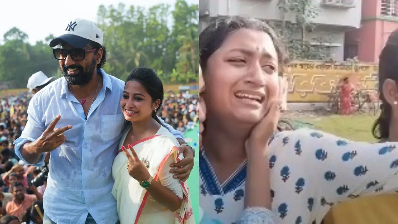Dev Viral Video: A girl fainted after not being able to take a photo with Dev during West Bengal Election campaign