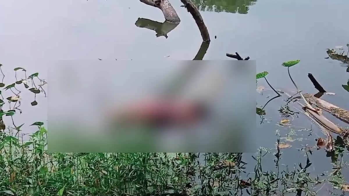 woman deadbody found in pond gnr
