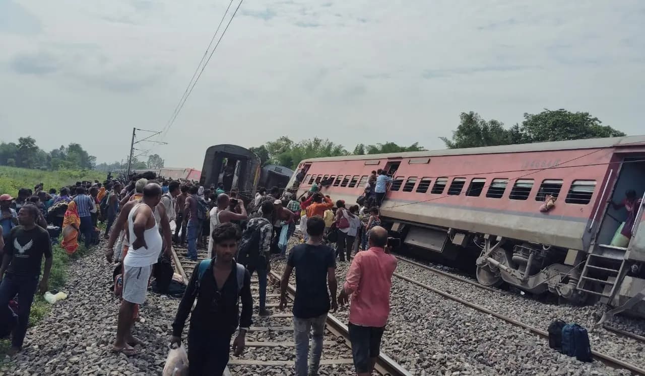 Netizen criticise rail minister on his birthday amid dibruagrh express derailment