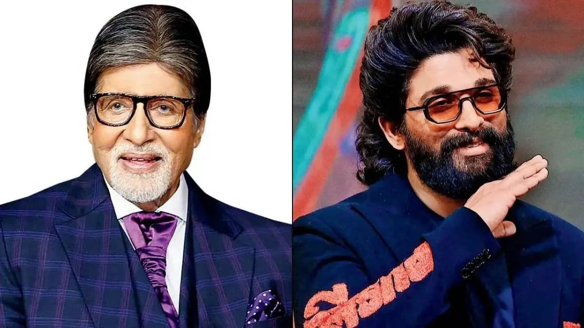 Bollywood actor Amitabh bachchan humbly requests not to compare him with with allu arjun ENT