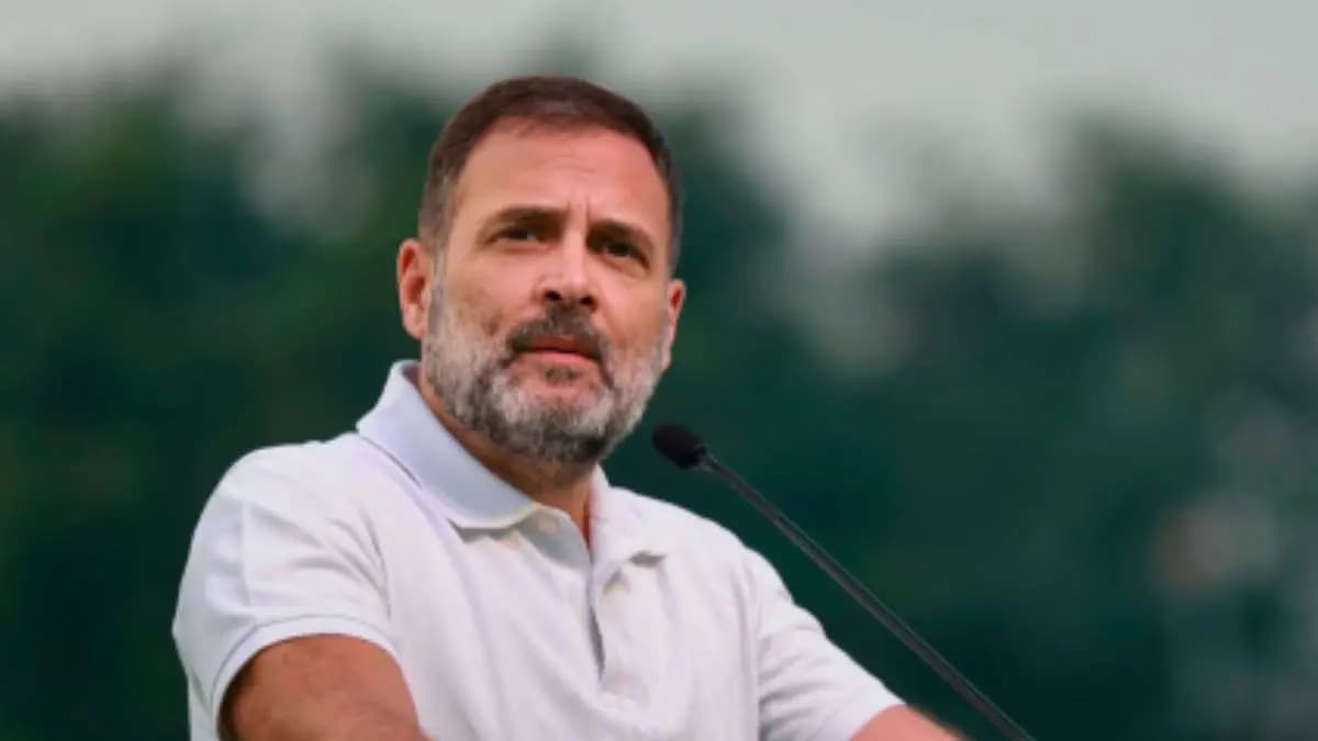 Rahul Gandhi criticizes BJP over allegations of rigging in the assembly elections