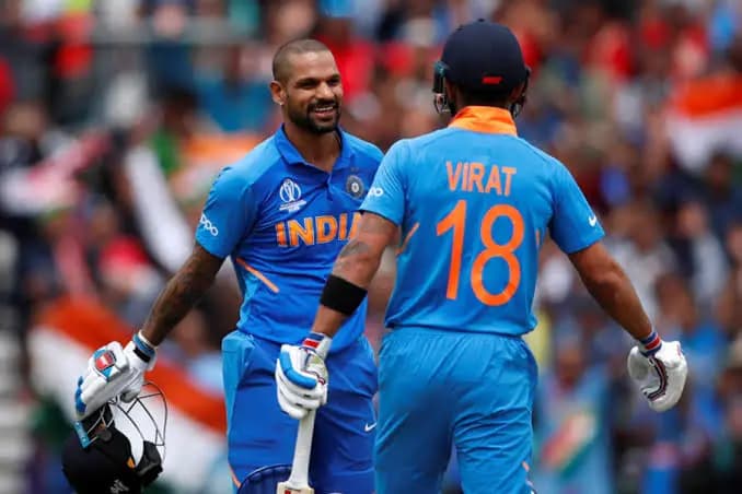 Virat Kohli Unmissable Post As Shikhar Dhawan Announces Retirement