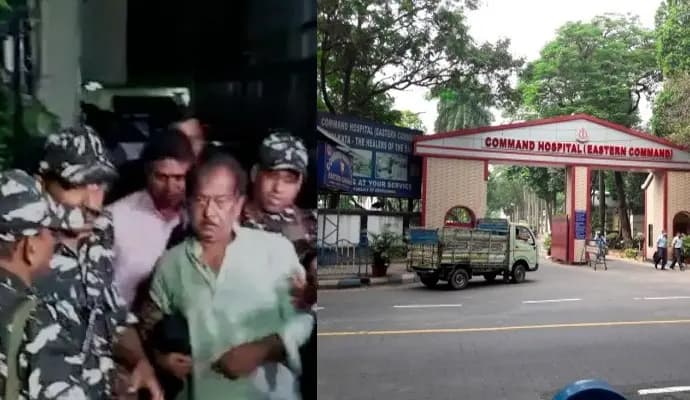 for medical check up, jyotipriya mallick in command hospital