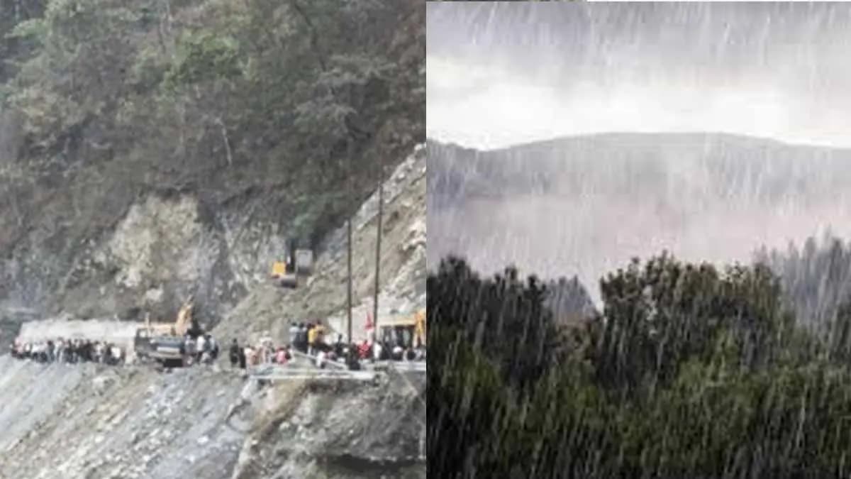 due to heavy rain landslide in in many parts of north bengal gnr