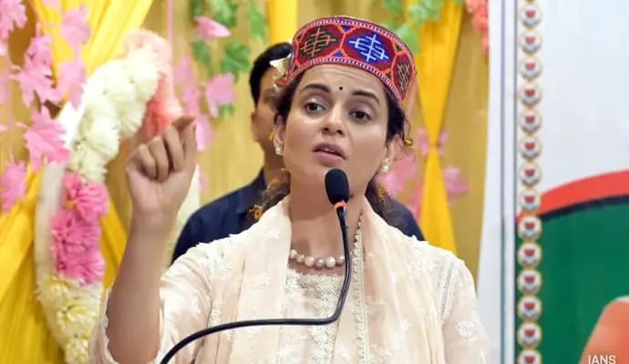 Kangana Ranaut Attacks Tejasvi Surya Mistaking Him For Tejashwi Yadav