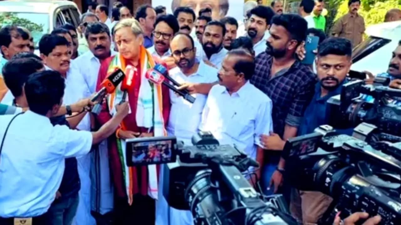 Shashi Tharoor attacks BJP over Ayodhya event