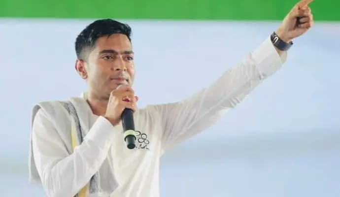 Abhishek Banerjee at barjora, bankura