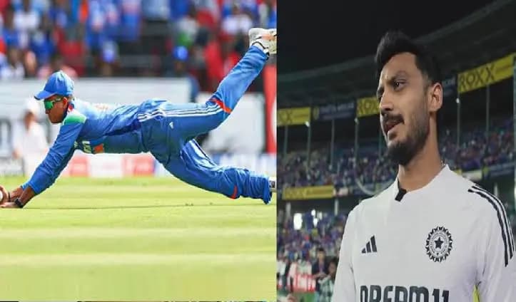 axar patel's hilarious banter with yashasvi jaiswal spt