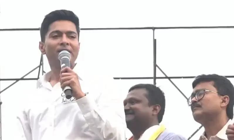 abhishek banerjee public meeting at Cooch Behar