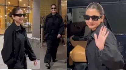 Anushka Sharma returned to Mumbai from London months after the birth of her son  ENT