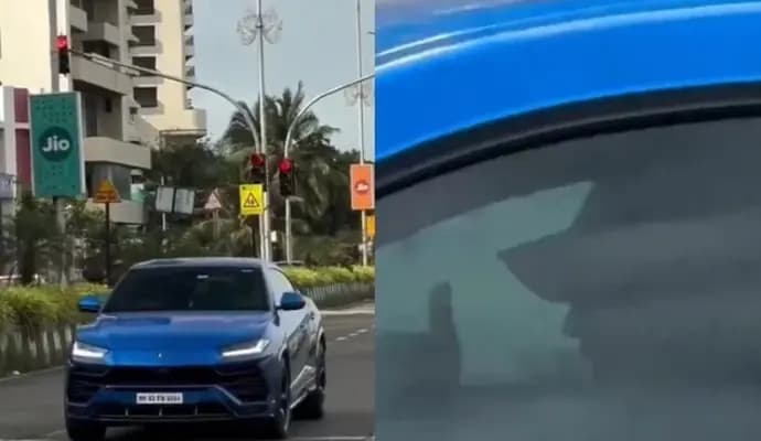 Rohit Sharma Spotted Driving His Lamborghini, Number Plate Has World Record Connection spt