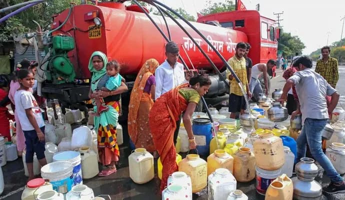 Water Shortage In Delhi