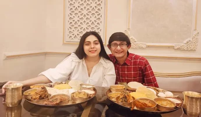 Kanchan Mallick-Sreemoyee Chattoraj Celebrating Bachelor Party